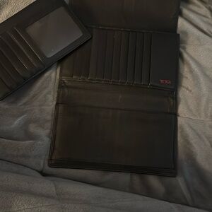 Tumi Black Leather Wallet